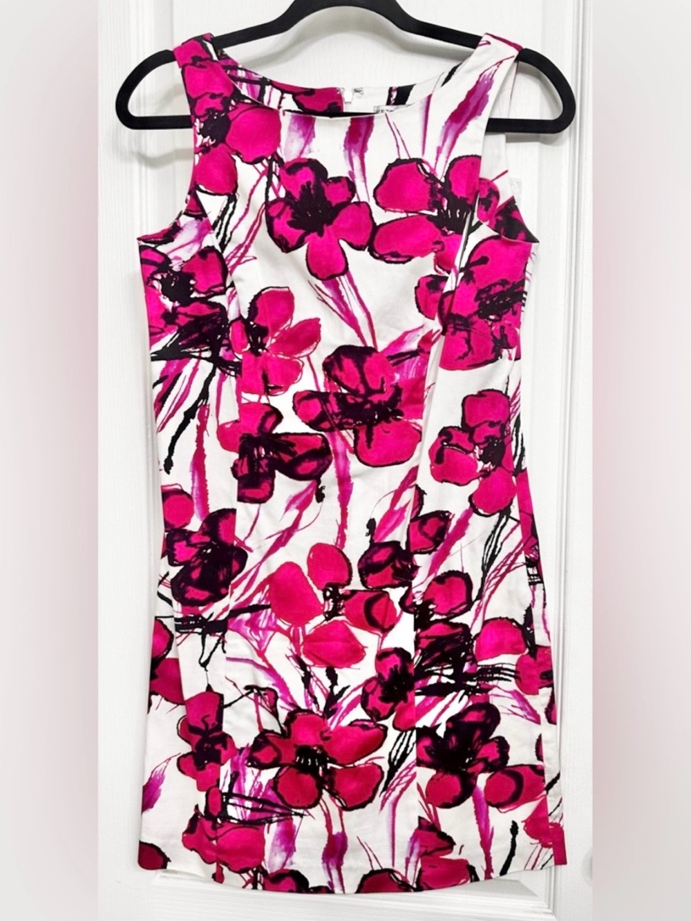 NWOT PETER NYGARD Fuchsia Floral Dress